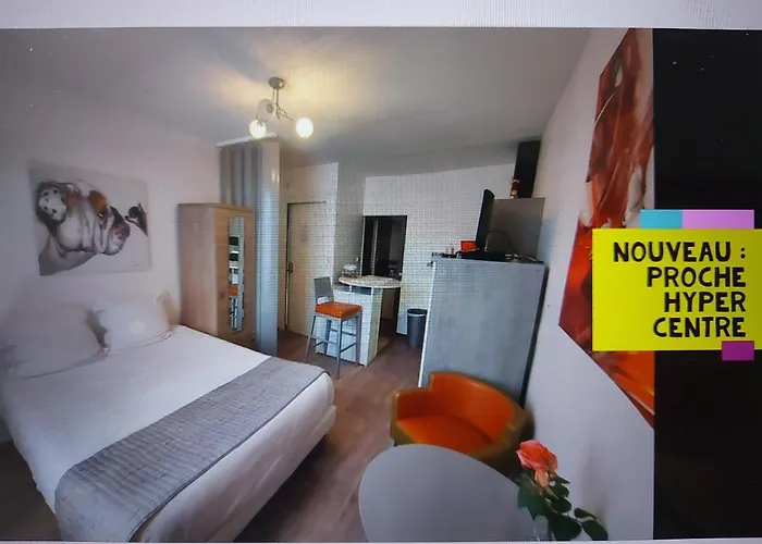 Studio de charme, Coeur de Vichy, quartier calme